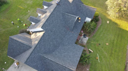 Full roof replacement in Dallas, TX paid for by homeowner's insurance.