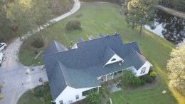 Full roof replacement in Dallas, TX paid for by homeowner's insurance.